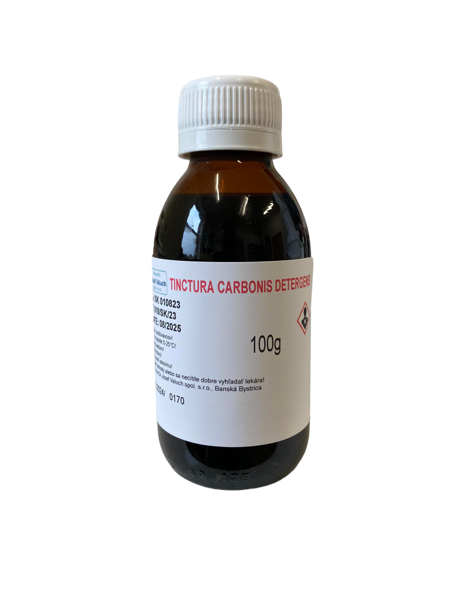 Tinctura carbonis det. - Dr.Valuch